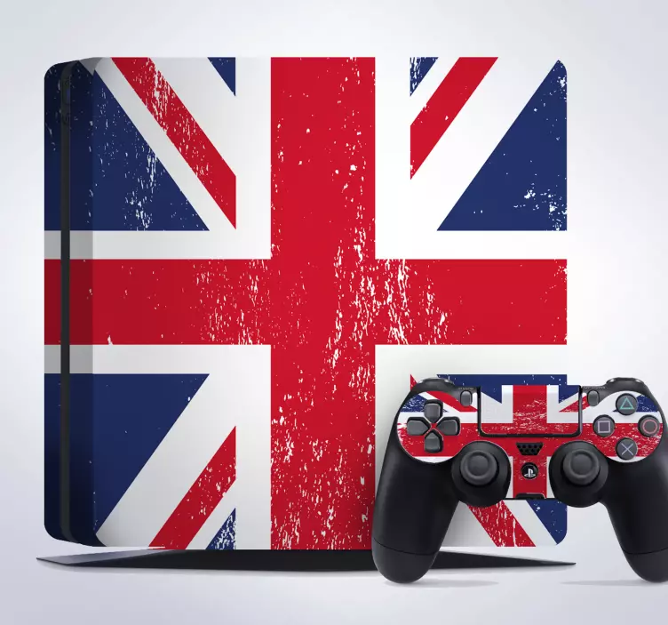 Zjednotené kráľovstvo playstation 4 skin - Tenstickers