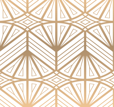 nálepky na nábytok art deco zlatý gradient - Tenstickers