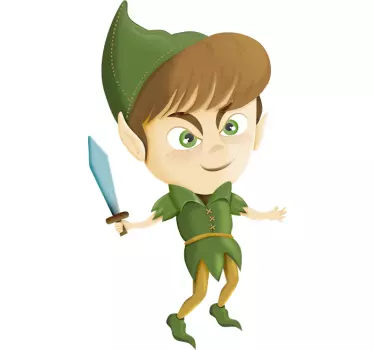 Nálepka pre deti peter pan - Tenstickers