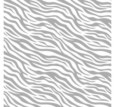 Nálepky na nábytok sivá zebra - Tenstickers