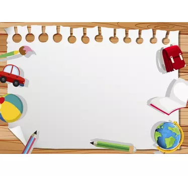 Nálepka na školskú tabuľu - Tenstickers