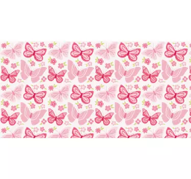 Nálepka s motýľovým nábytkom - Tenstickers