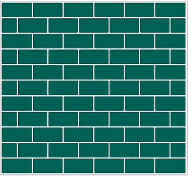 Nálepka do kúpeľne smaragdovo zelená - Tenstickers