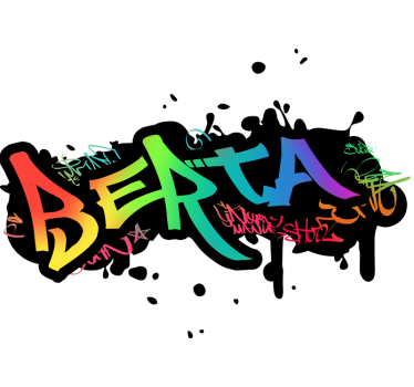 Nálepka s prispôsobiteľným názvom graffiti - Tenstickers