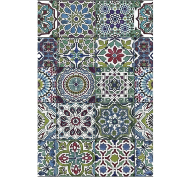 Nálepky na nábytok s ornamentálnym arabským vzorom - Tenstickers
