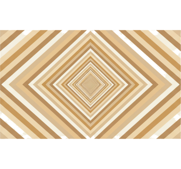 Nálepky na nábytok pieskové pruhované geometrické diamanty - Tenstickers