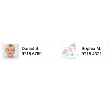 Nálepka pre deti na prispôsobenie vybavenia - Tenstickers
