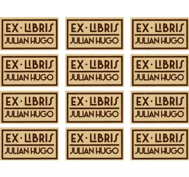 Nálepky na knihy etikety literatúra nálepky na zeď - Tenstickers
