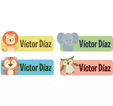 Nálepka na osobné notebooky pre zvieratá - Tenstickers