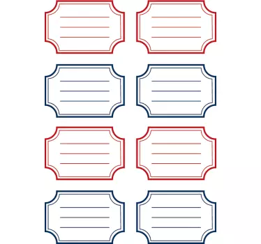Nálepky pre školské potreby náučné nástenné nálepky - Tenstickers