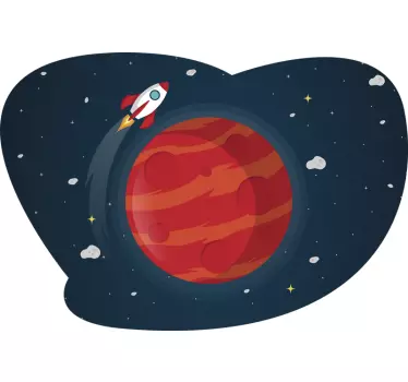Kozmická loď obtisky - Tenstickers
