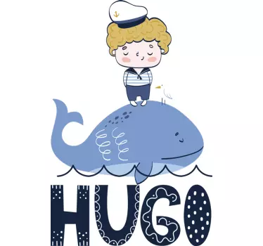 Námorný obtlačok na mieru - Tenstickers