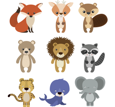 Dekorácie kt nábytok obtlačky - Tenstickers