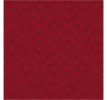 Vintage red square vzory nábytok obtlačky - Tenstickers