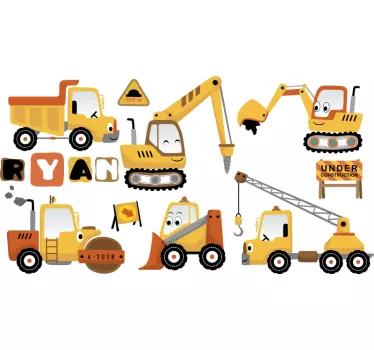 Bager set hračiek - Tenstickers