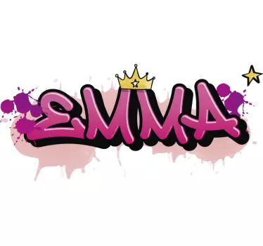 Graffiti pre dievčatá na mieru - Tenstickers