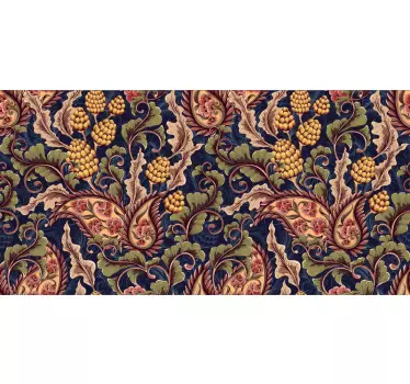 Realistická nálepka na nábytok z paisley - Tenstickers