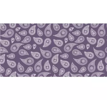 Nálepky na nábytok s paisley vzorom - Tenstickers