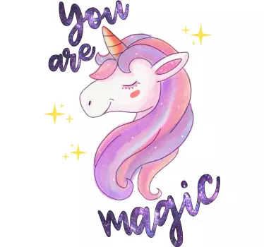Ste magický jednorožec text rozprávky múr - Tenstickers