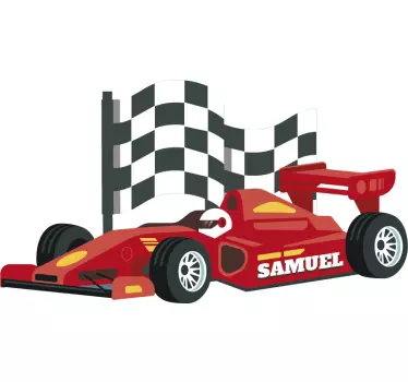 24 hodín le mans ilustrácie wall art obtlačky - Tenstickers