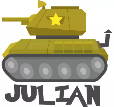 Nádrž s vlastným štítkom - Tenstickers