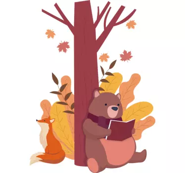 Nálepka pre deti s rozprávkovými bytosťami - Tenstickers