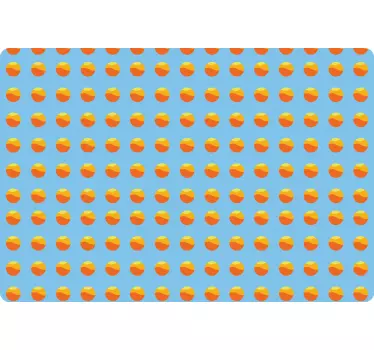 Obtlačky so vzorom slnka zo 70. Rokov pre nábytok - Tenstickers