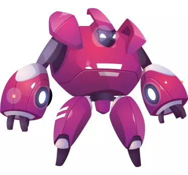 Anime robot tapety štítok - Tenstickers
