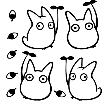 Roztomilé anime príšery - Tenstickers