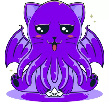 Nálepka pre deti roztomilé mýtické stvorenie - Tenstickers