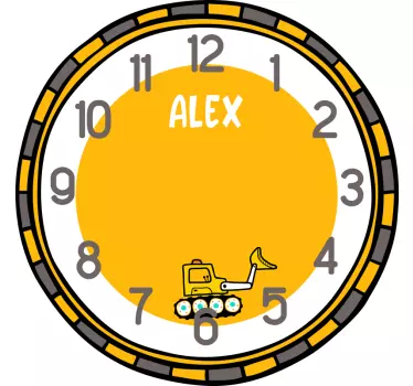 Samolepka na meno vreckové hodiny - Tenstickers