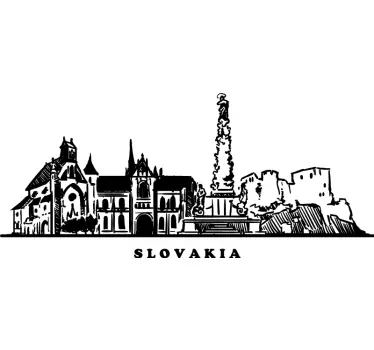 Slovensko a budovanie samolepky na stenu pre deti - Tenstickers