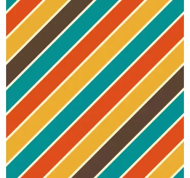 Nálepky na nábytok farebné diagonálne vzory - Tenstickers