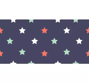 Nálepky na nábytok farebné hviezdne vzory - Tenstickers