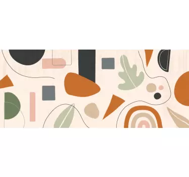 Minimalistické obtlačky svetlých farieb na nábytok - Tenstickers