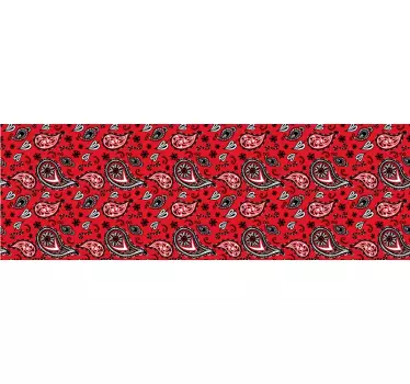 Nálepky na nábytok s dekoratívnym paisley vzorom - Tenstickers