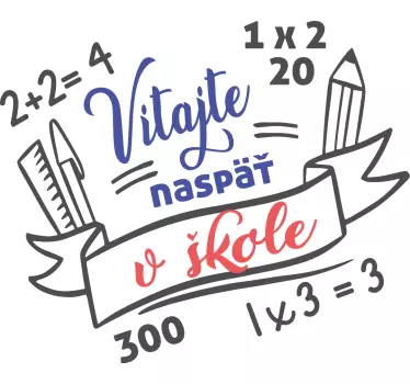 čísla a položky s textovým štítkom výkladnej skrine - Tenstickers