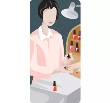 Nálepka na manikúru pre dámy - Tenstickers