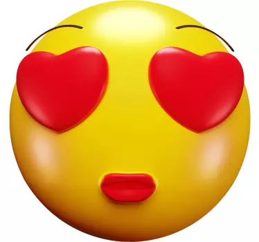 Nálepka pre bábätko s očami srdca - Tenstickers