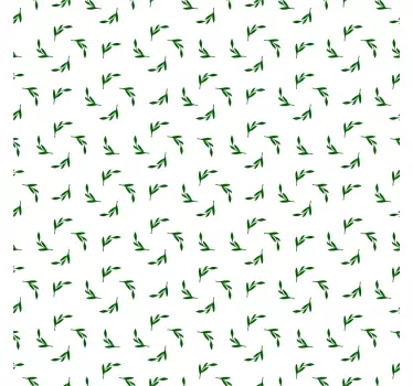 Kaki zelené listy dizajnové obtisky pre nábytok - Tenstickers