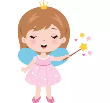Nálepka pre deti magická víla dieťa - Tenstickers