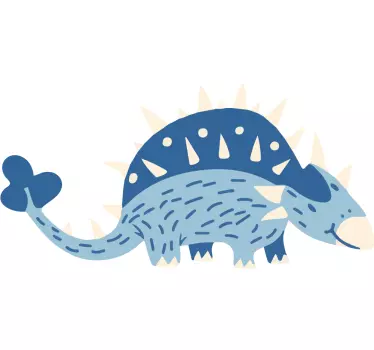 Nálepka pre deti s roztomilým dinosaurom - Tenstickers