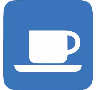 Nálepka kaviarne - Tenstickers