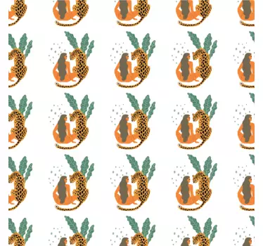 Módna Nálepky na nábytok pre ženy a leopardie vzory - Tenstickers