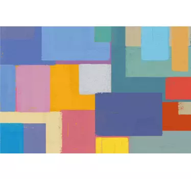 Nálepky na nábytok Živé geometrické usporiadanie - Tenstickers