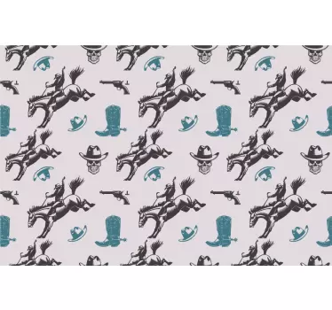Nálepky na nábytok vzor s westernovou tematikou - Tenstickers
