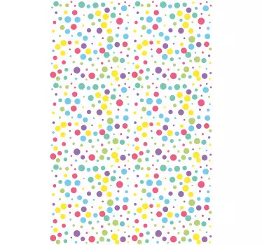Nálepky na nábytok s živým bodkovaným motívom - Tenstickers