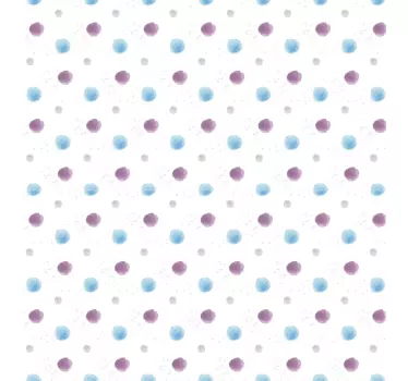 Nálepky na nábytok farebné bodkové vzory - Tenstickers