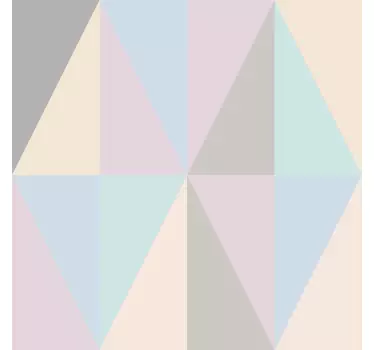 Nálepky na nábytok geometrický trojuholníkový vzor - Tenstickers