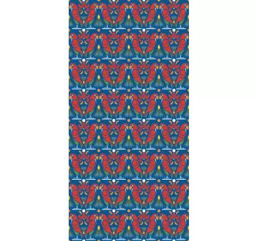Nálepky na nábytok Živé tropické vtáctvo - Tenstickers